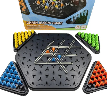Chain Triangle Chess Game