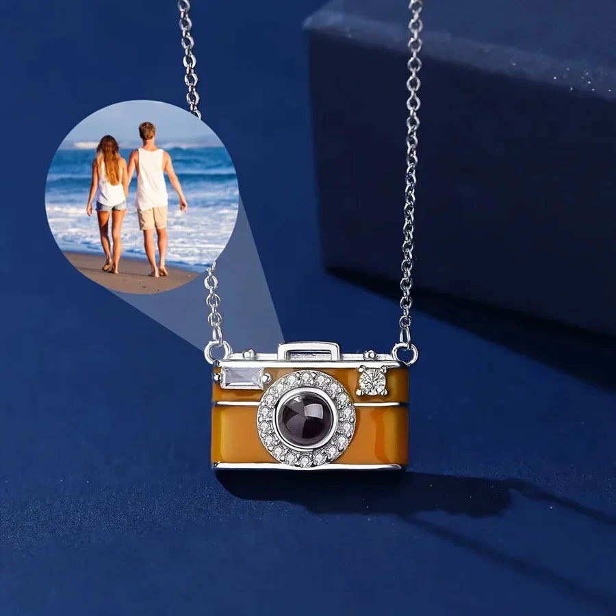 Customizable Camera Projector Necklace