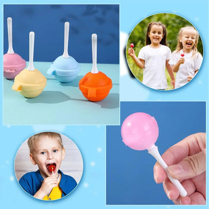 Lollipop Ice Cream Maker, Homemade Popsicle Molds(6pcs)