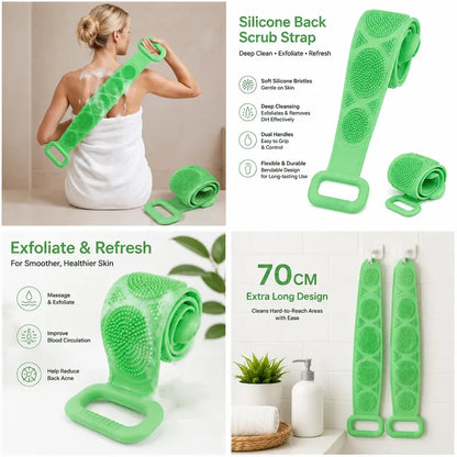 Deep Clean Silicone Back Scrubber