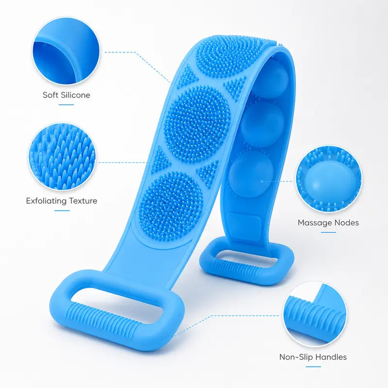Deep Clean Silicone Back Scrubber