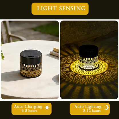 AuraGlow™ Solar Lantern