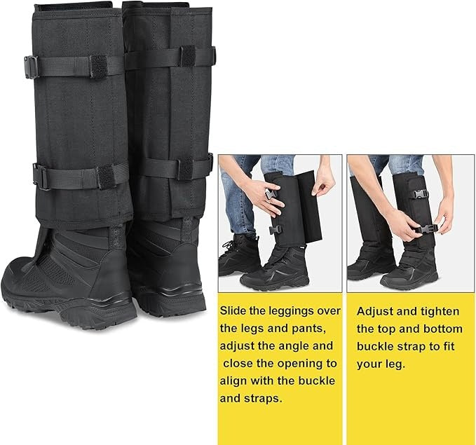 Heavy-Duty All Terrain Outdoor Protection Gaiters