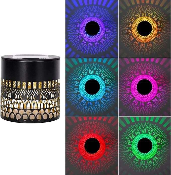 AuraGlow™ Solar Lantern