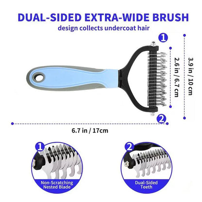 FurEase™ Premium Pet Detangling Comb